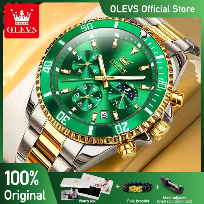 Klassische Uhr Edelstahl