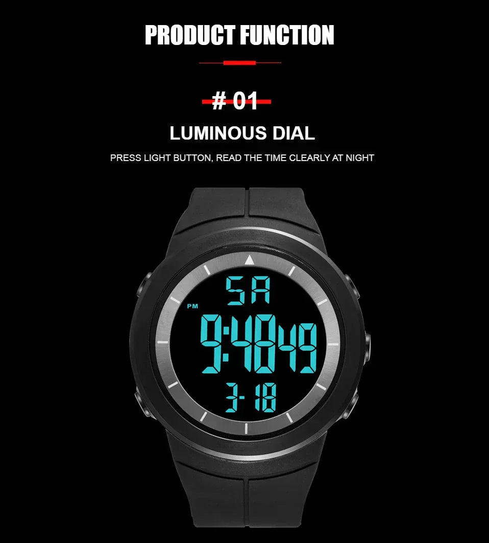 Taktische LED-Uhr –