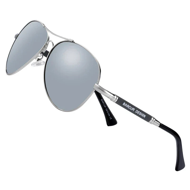Classic Aviator Sunglasses Polarized UV400 Mirrored Gradient Lenses