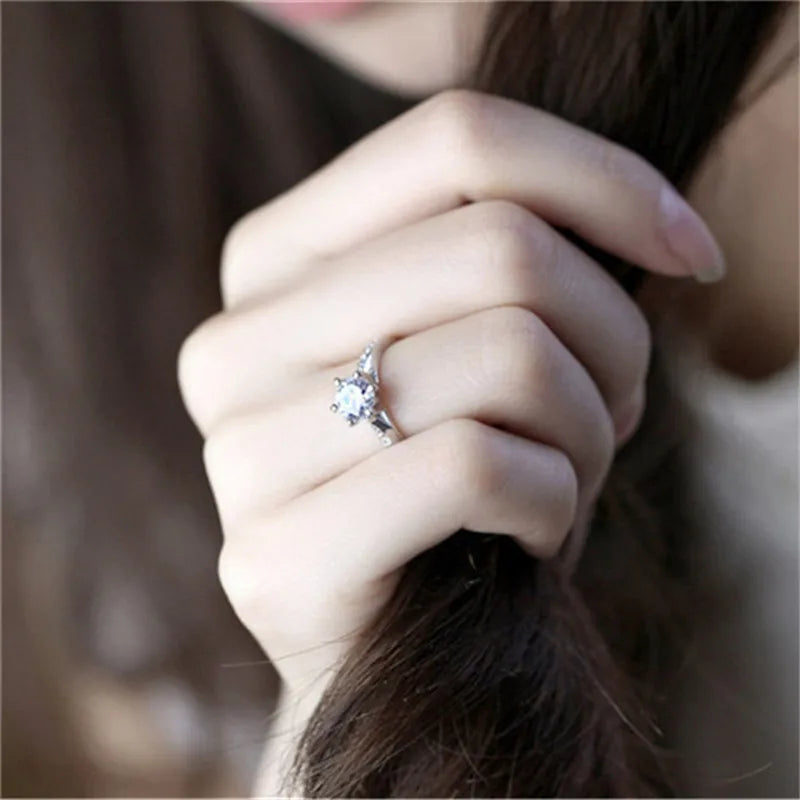 Lia Love – Silver Ring with Stone