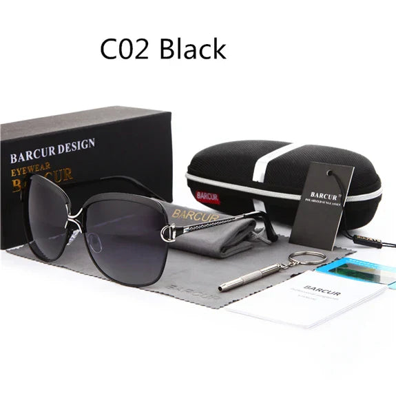 Stylish Aviator Sunglasses Polarized UV400 Mirrored Lenses Gradient Lenses