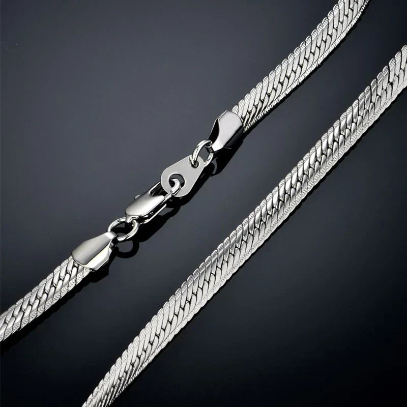 Hip Hop Goldkette für Herren – 8mm Curb Design
