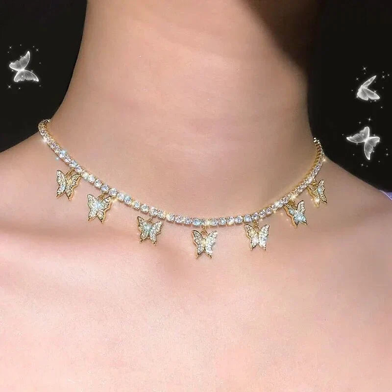 Stella Necklace · Gold Plated