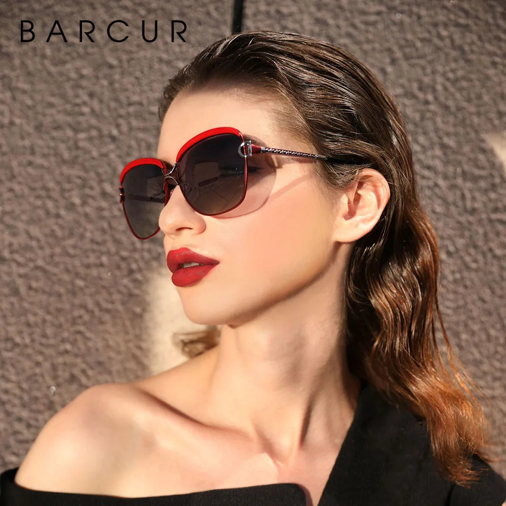 Stylish Aviator Sunglasses Polarized UV400 Mirrored Lenses Gradient Lenses