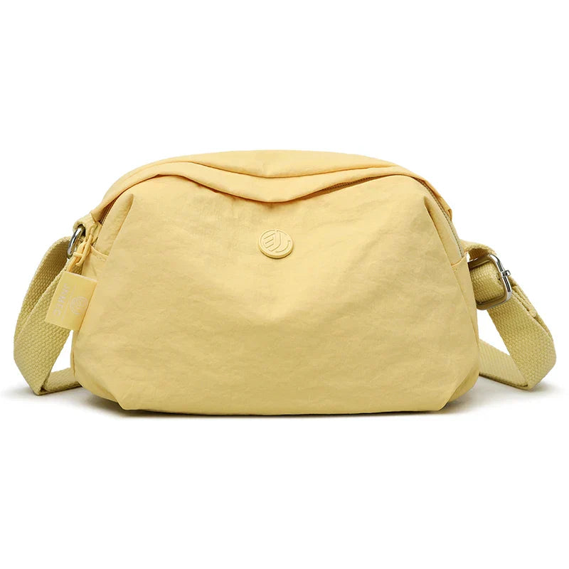Stilvolle Crossbody Handtasche Nylon mit Reißverschluss mit