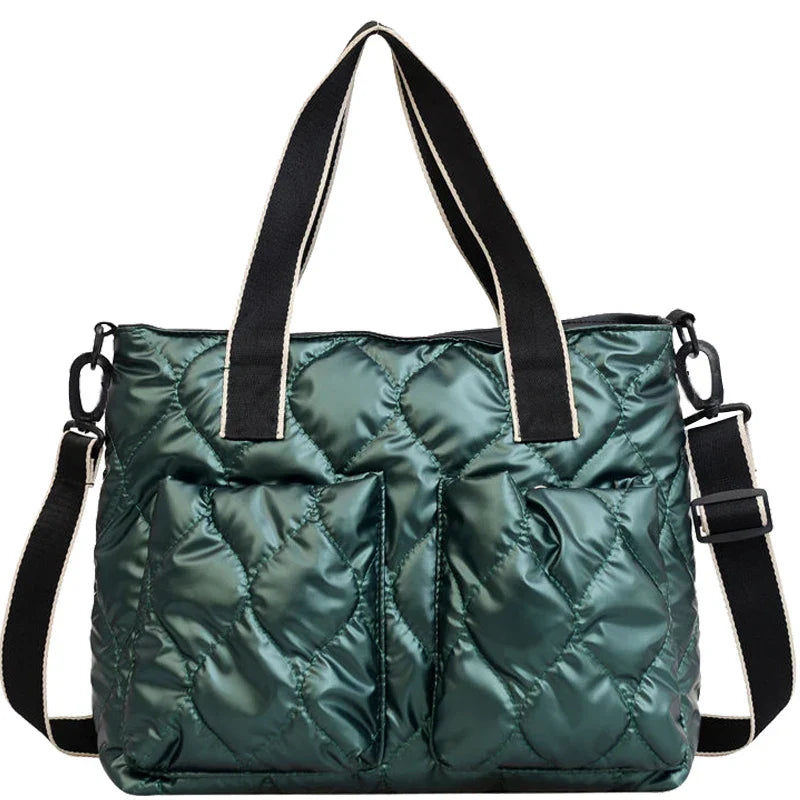 Robust Nylon Shopper with Zipper