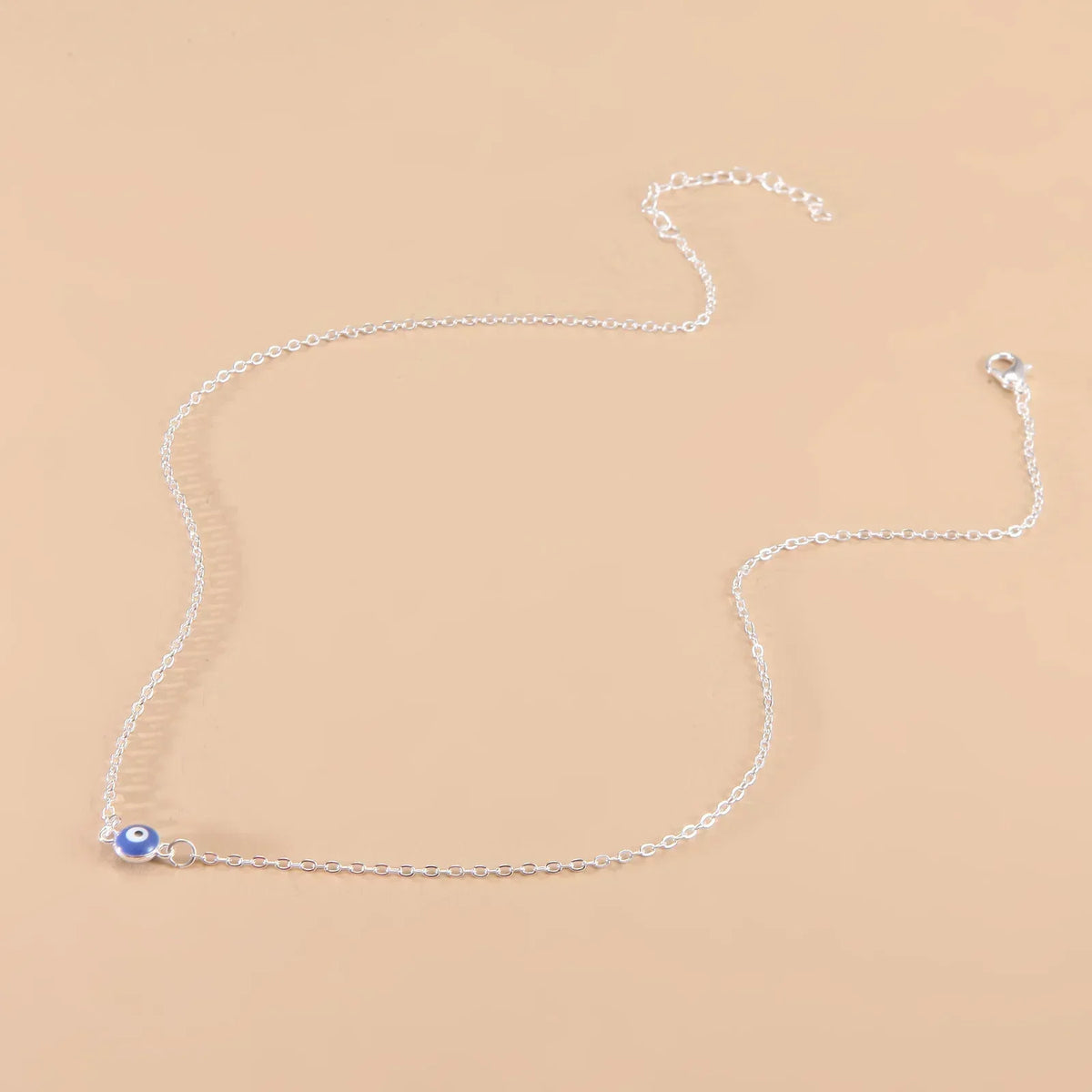 Simple Double Heart Pendant Necklace Couple Stainless Steel Choker Gold Color Chain Wedding Party Friends Jewelry Gift – Halskette