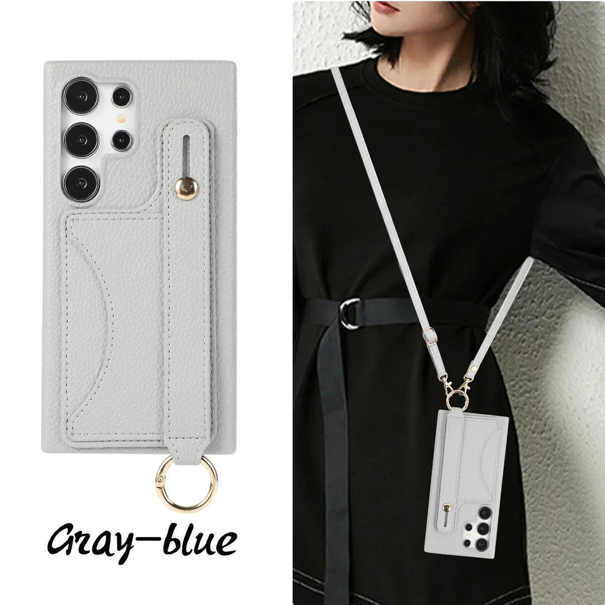 Elegante Handyhülle mit Reißverschluss