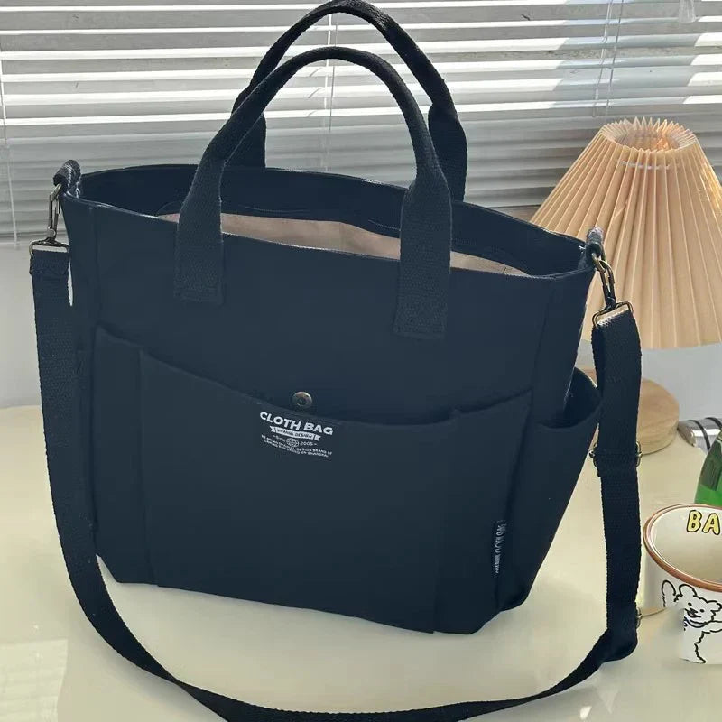 Moderne Shopper Lederoptik mit Reißverschluss
