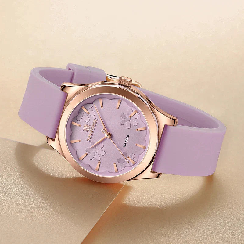 Elegante Damen Armbanduhr Analog Quarz wasserbeständig