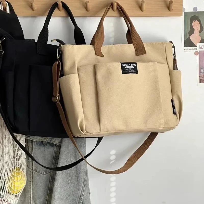 Moderne Shopper Lederoptik mit Reißverschluss