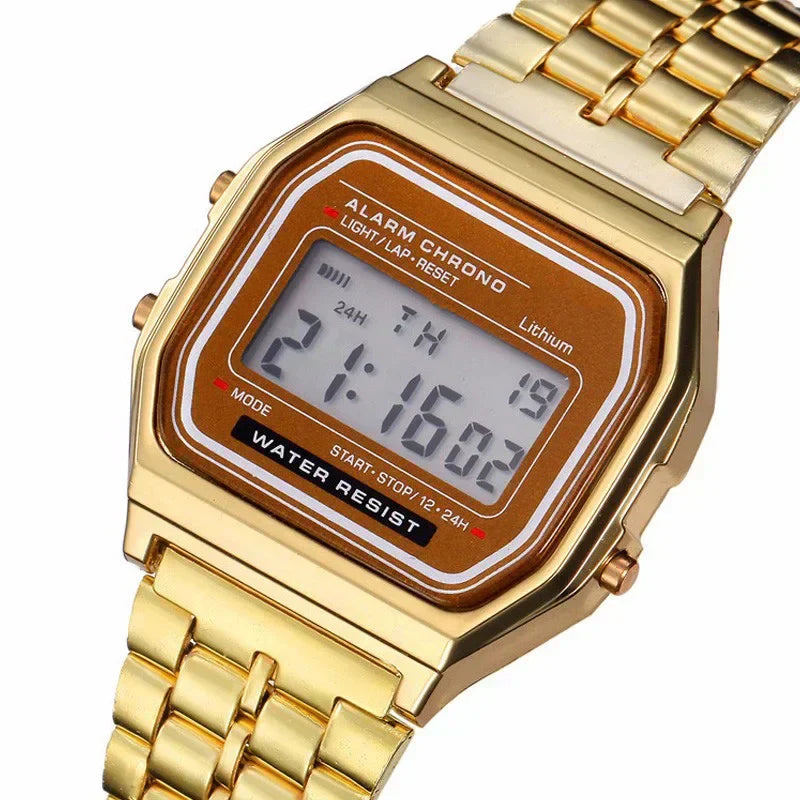 Digitale LED-Armbanduhr 2025 – Sportlich. Stylisch. Wasserdicht.