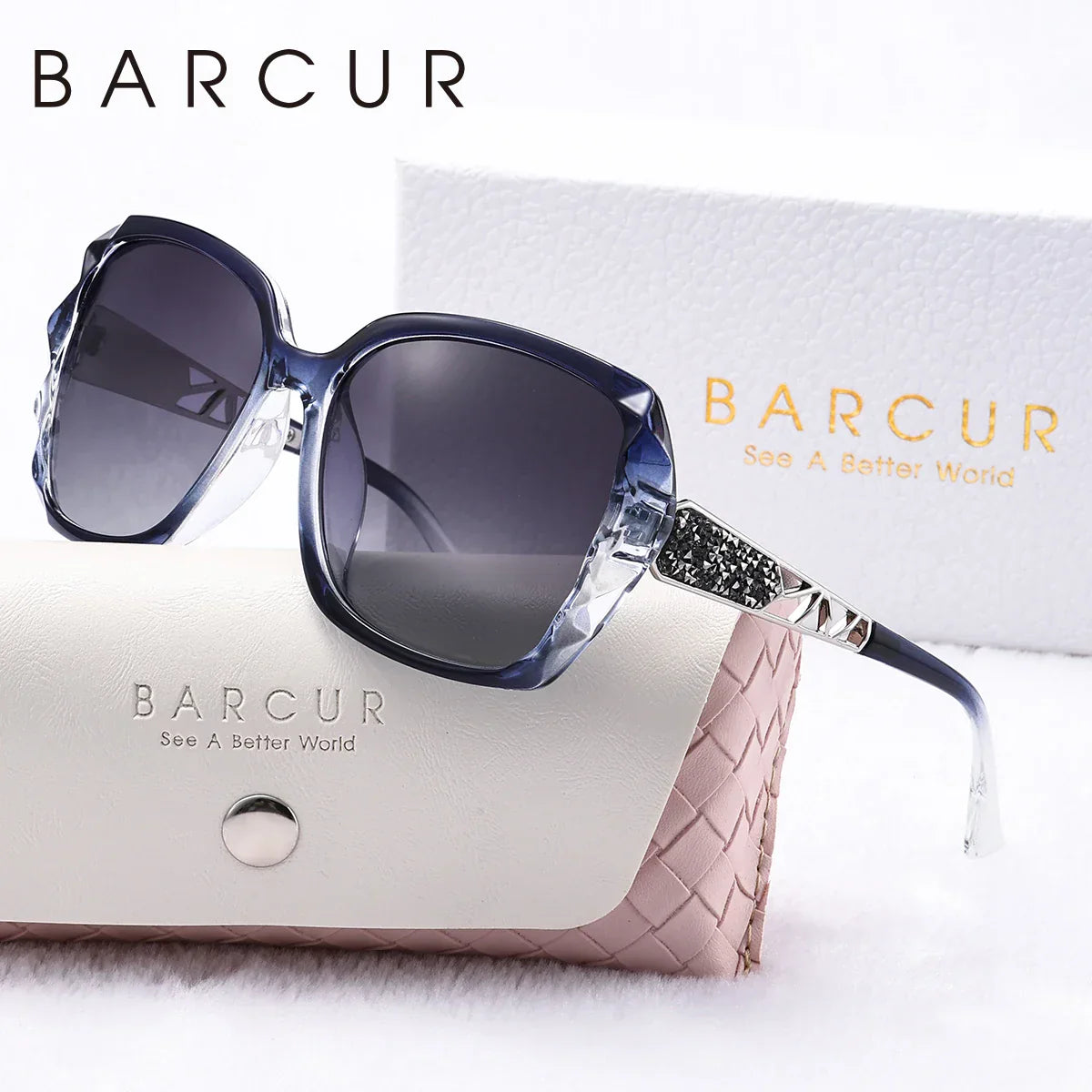 Elegant Sunglasses PC Polarized UV400 Mirror Lens