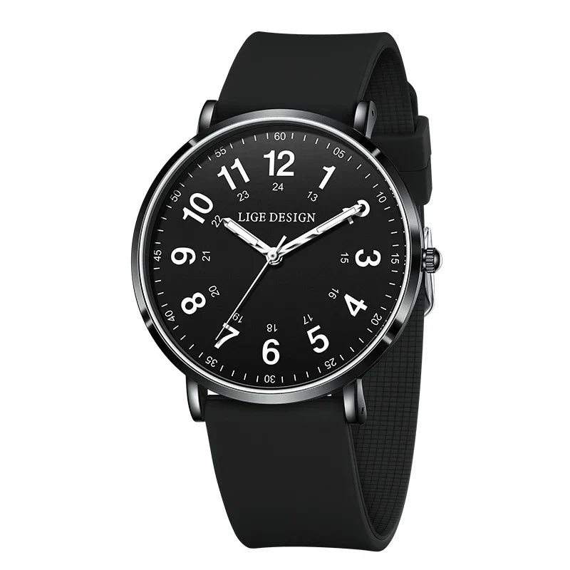 Elegante Damen Armbanduhr Analog Quarz wasserbeständig