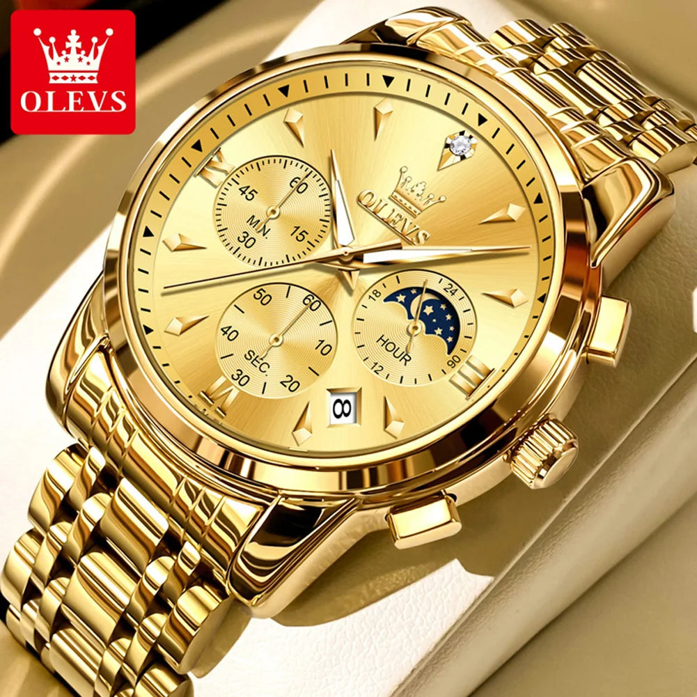 OLEVS 3639 Top Brand Original Quartz