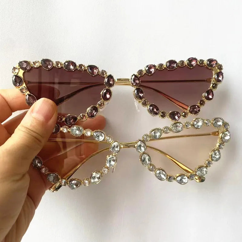 Elegante Sonnenbrille Cat-Eye PC UV400