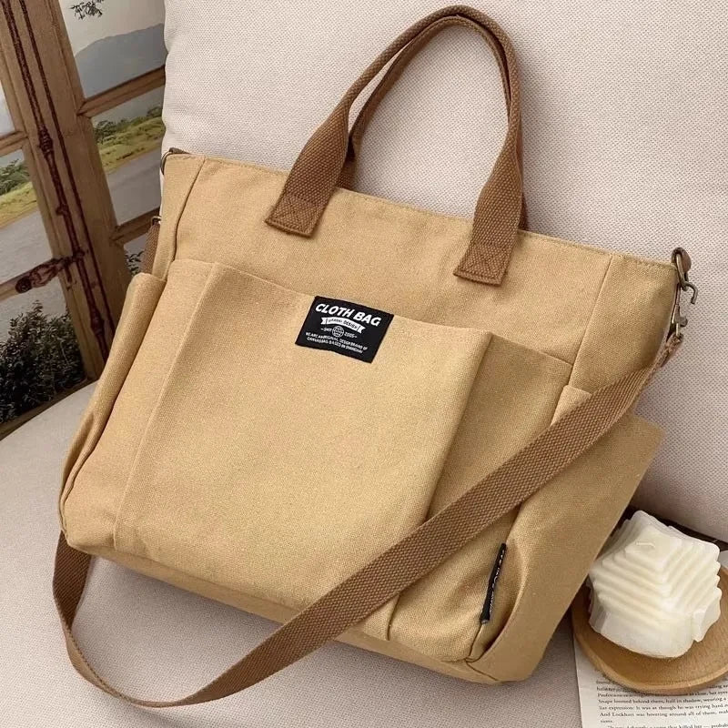 Moderne Shopper Lederoptik mit Reißverschluss
