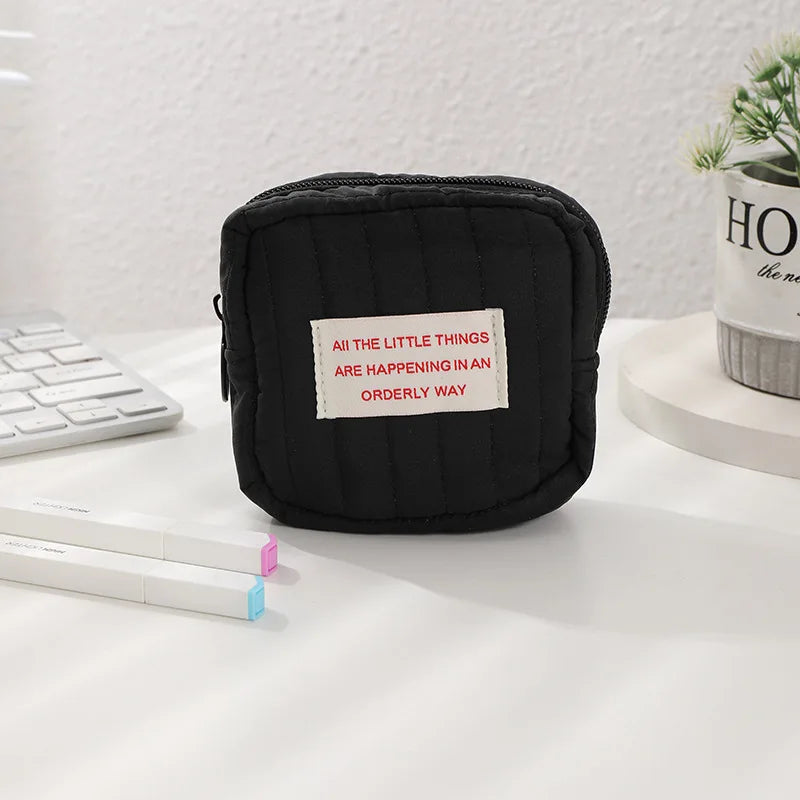 Elegante Clutch Lederoptik mit Reißverschluss