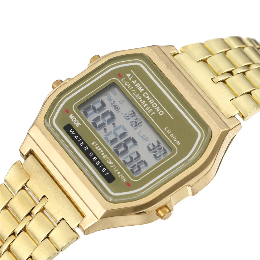 Digitale LED-Armbanduhr 2025 – Sportlich. Stylisch. Wasserdicht.