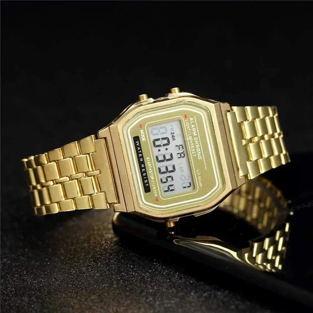 Digitale LED-Armbanduhr 2025 – Sportlich. Stylisch. Wasserdicht.