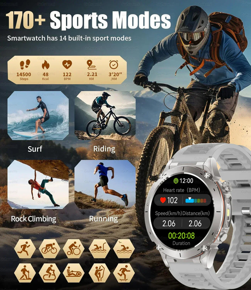 New T-Rex 3 GPS Smart Watch