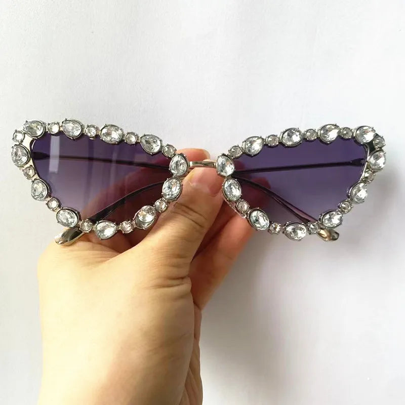 Elegante Sonnenbrille Cat-Eye PC UV400