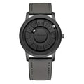2024 New Luxury Quartz Watch for Men – Creative Scroll Hands, Magnetic Wrist Watch, Relogio Masculino