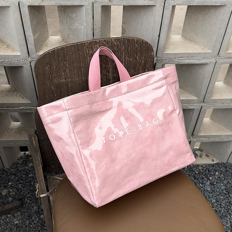 Moderne Shopper mit Reißverschluss mit Innenfächern