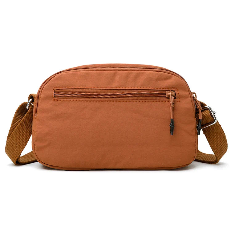 Stilvolle Crossbody Handtasche Nylon mit Reißverschluss mit