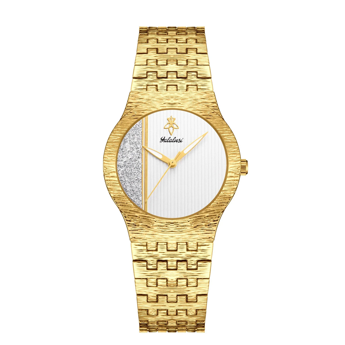 Klassische Damen Armbanduhr Analog Quarz wasserbeständig