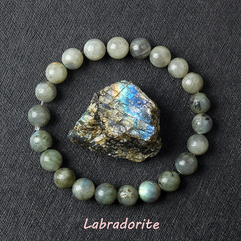 Amethyst Armband für Damen – Echtes Naturstein Kristall Armband