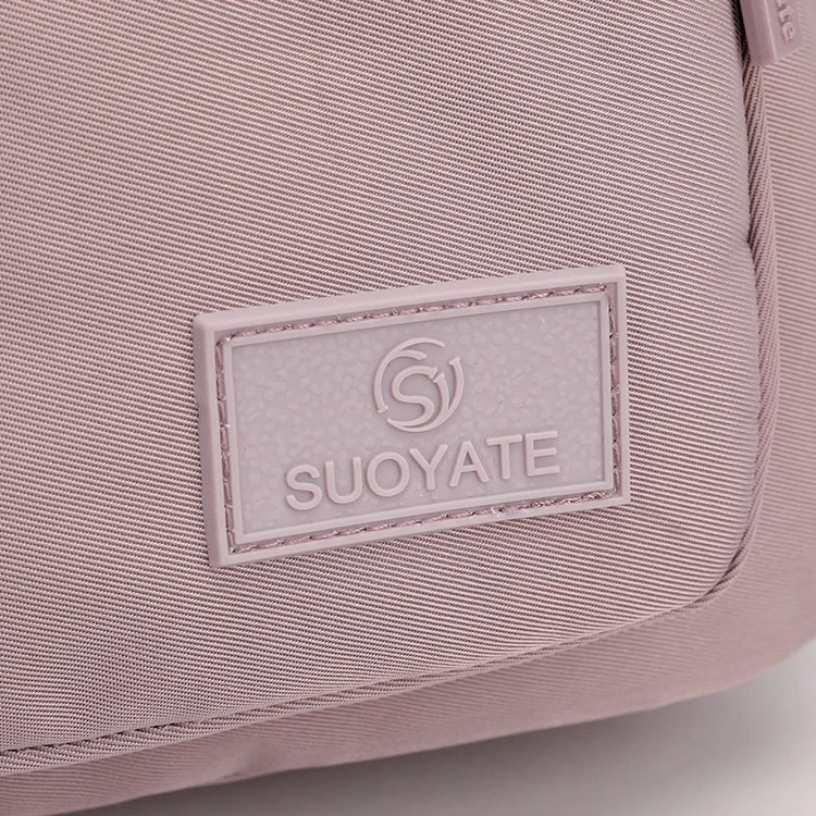 Robust Nylon Crossbody Bag with Zipper and