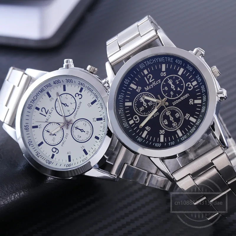 Jason Seanović Men's Watch – Luxurious Stainless Steel Strap