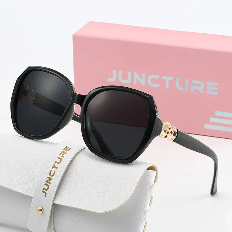 Sportliche Sonnenbrille Cat-Eye PC polarisiert UV400 Verlaufsglas