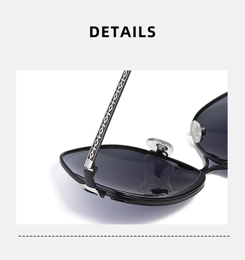 Modern Round Polarized Sunglasses UV400 Mirrored Gradient Lenses