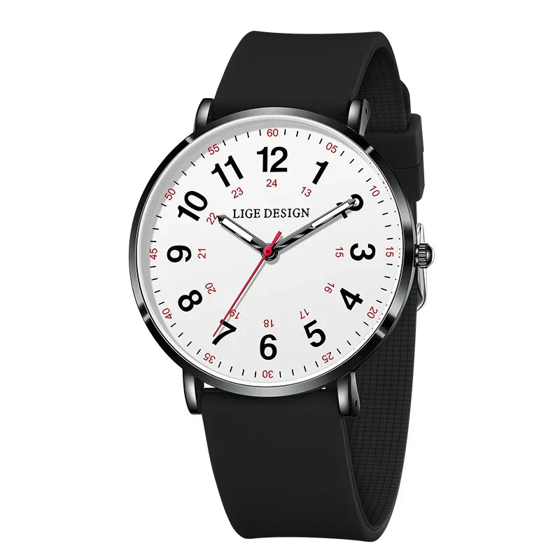 Elegante Damen Armbanduhr Analog Quarz wasserbeständig
