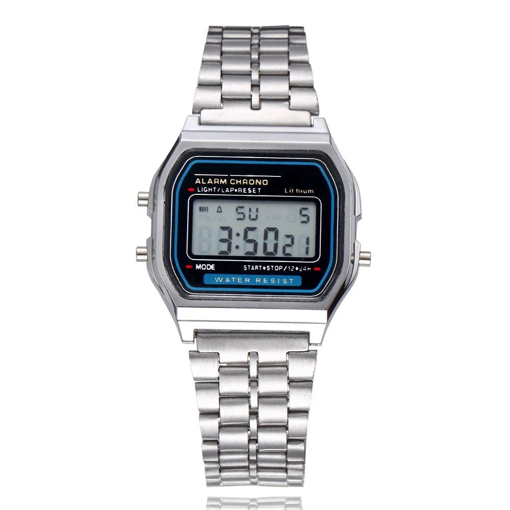 Digitale LED-Armbanduhr 2025 – Sportlich. Stylisch. Wasserdicht.