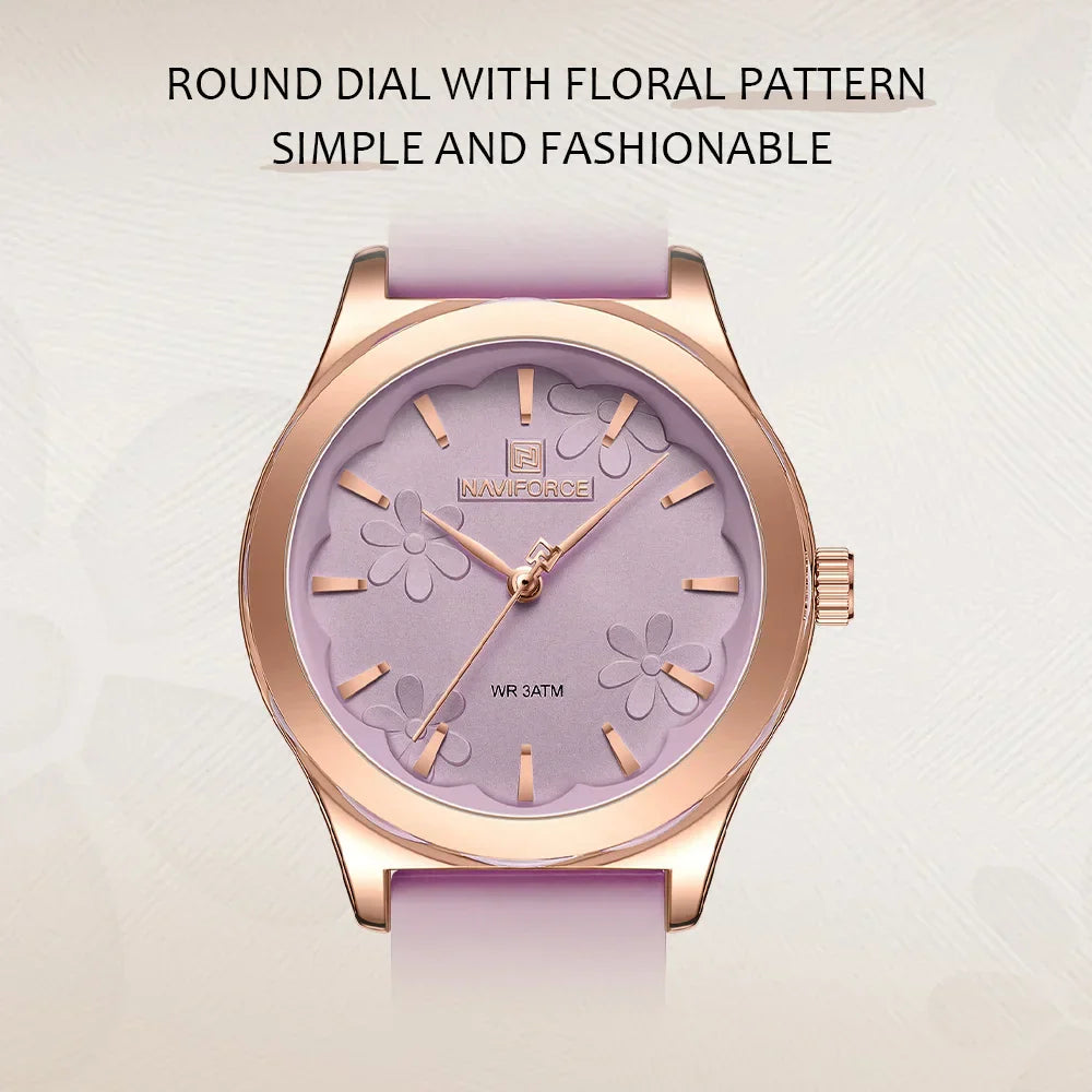 Elegante Damen Armbanduhr Analog Quarz wasserbeständig
