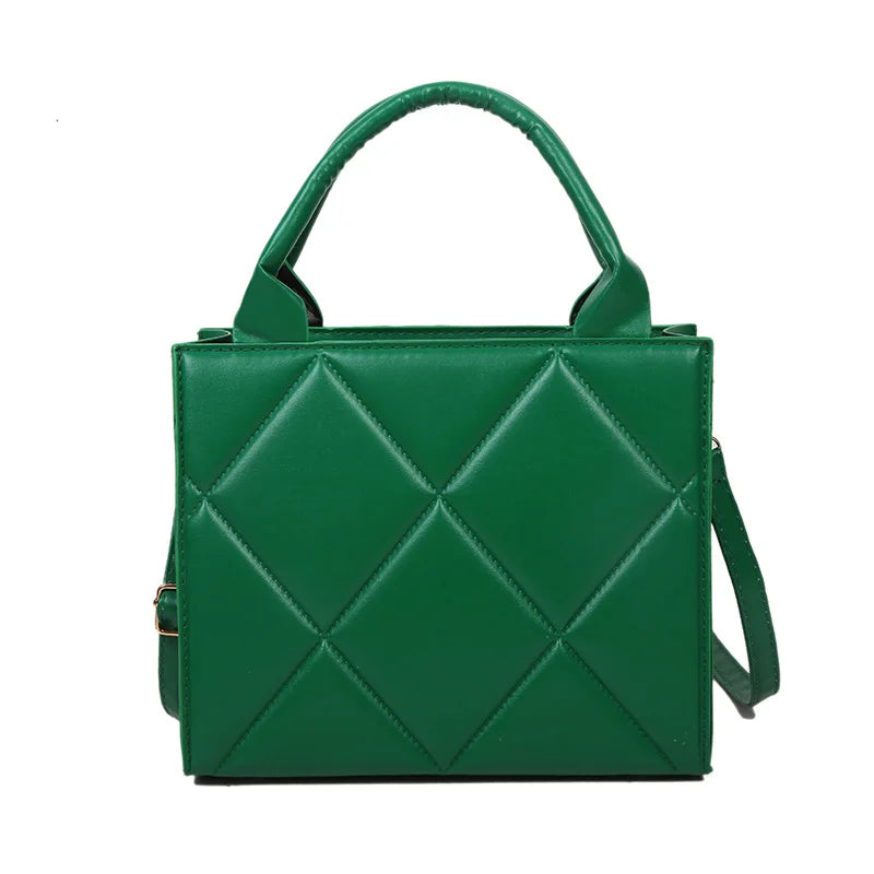 Edle Crossbody Handtasche Lederoptik mit Reißverschluss mit