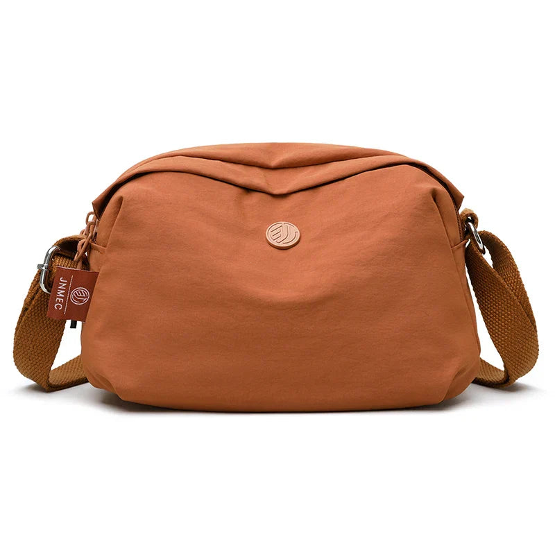 Stilvolle Crossbody Handtasche Nylon mit Reißverschluss mit
