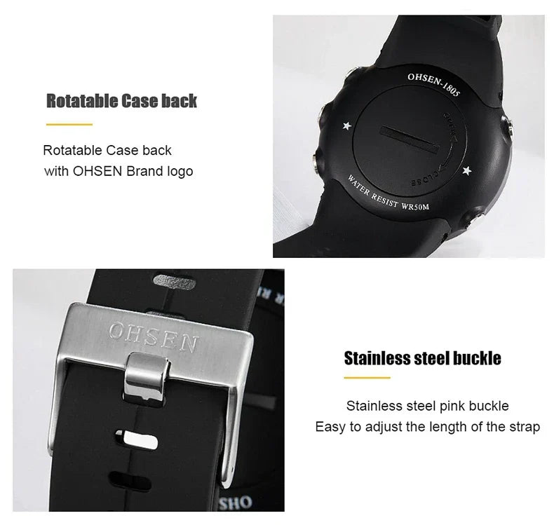 Taktische LED-Uhr –