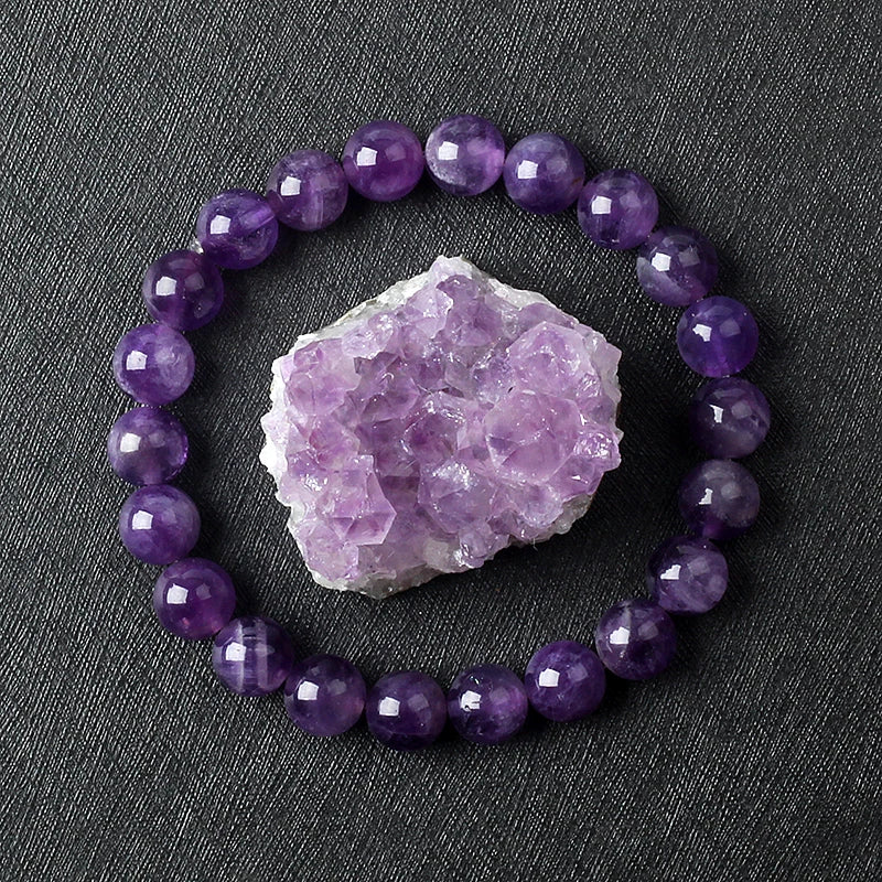 Amethyst Armband für Damen – Echtes Naturstein Kristall Armband