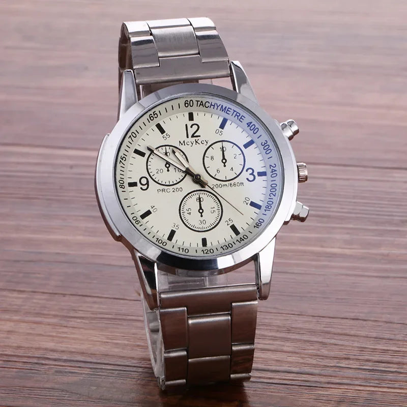 Jason Seanović Men's Watch – Luxurious Stainless Steel Strap