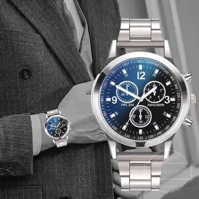 Jason Seanović Men's Watch – Luxurious Stainless Steel Strap