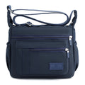 Robust Nylon Crossbody Bag with Zipper and