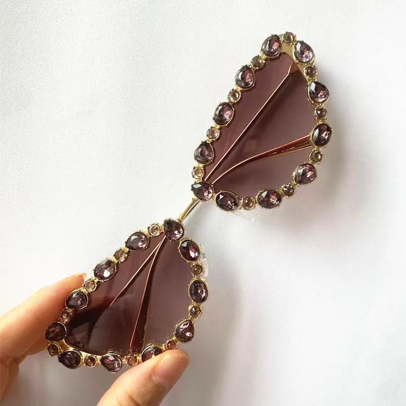 Elegante Sonnenbrille Cat-Eye PC UV400