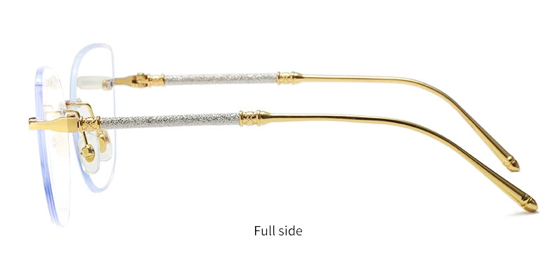Elegant Cat-Eye Metal UV400 Sunglasses
