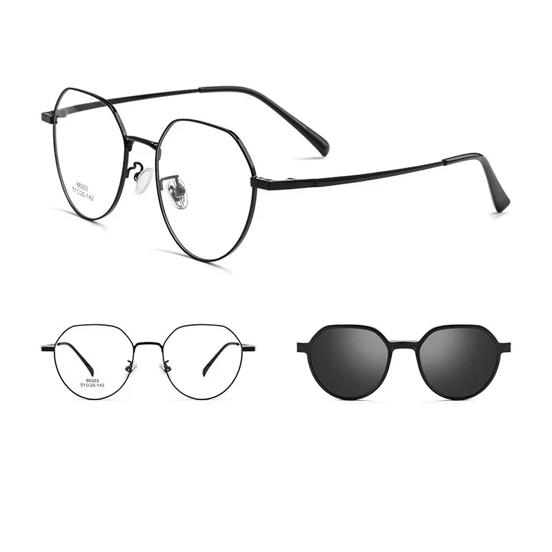 Sporty Round Polarized Sunglasses
