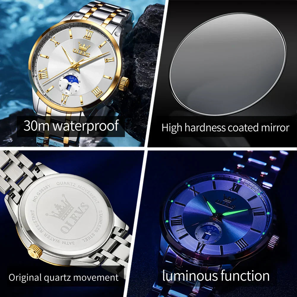 OLEVS 3638 Men's Watch Original Quartz