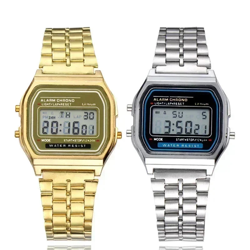 Digitale LED-Armbanduhr 2025 – Sportlich. Stylisch. Wasserdicht.
